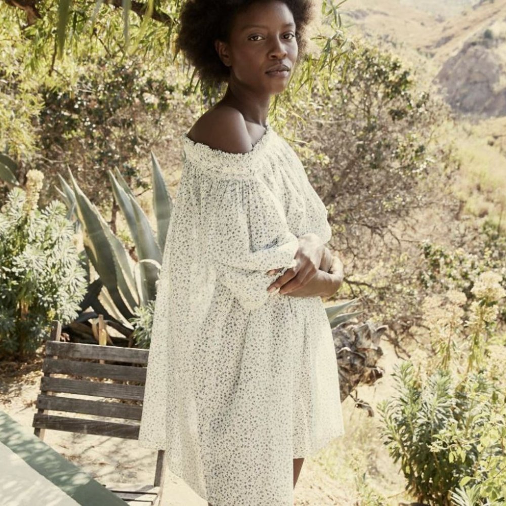 Doen Odessa Nightgown - Baby Blue Kate